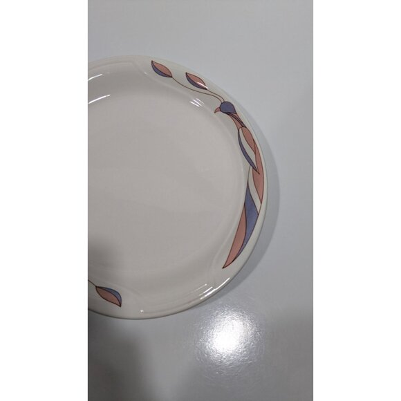 Syracuse Syralite Pheasant Bird Dinner Plate Vintage Pastel Accents Collectible - Picture 6 of 12